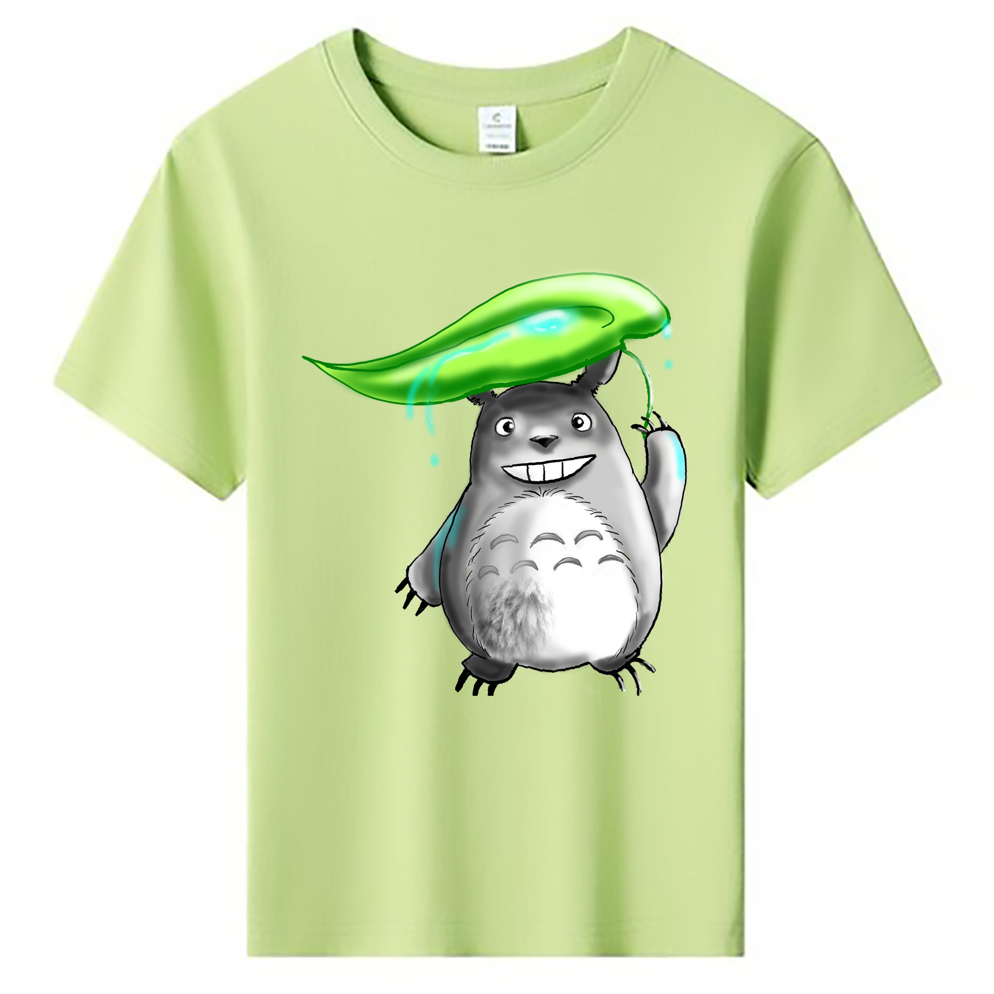 （画像用） となりのトトロ 草壁メイ 草壁サツキ My Neighbor Totoro Satsuki Kusakabe Mei Kusakabe 綿100％キッズTシャツ（フロントプリント）